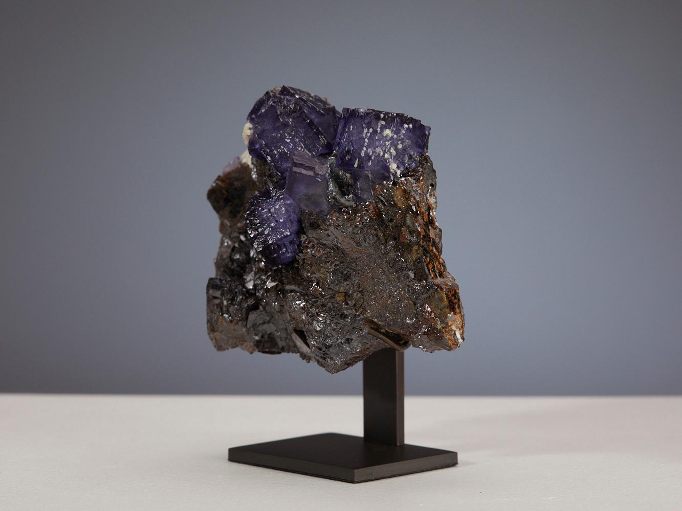 Exquisite Fluorite with Galena For Sale 2