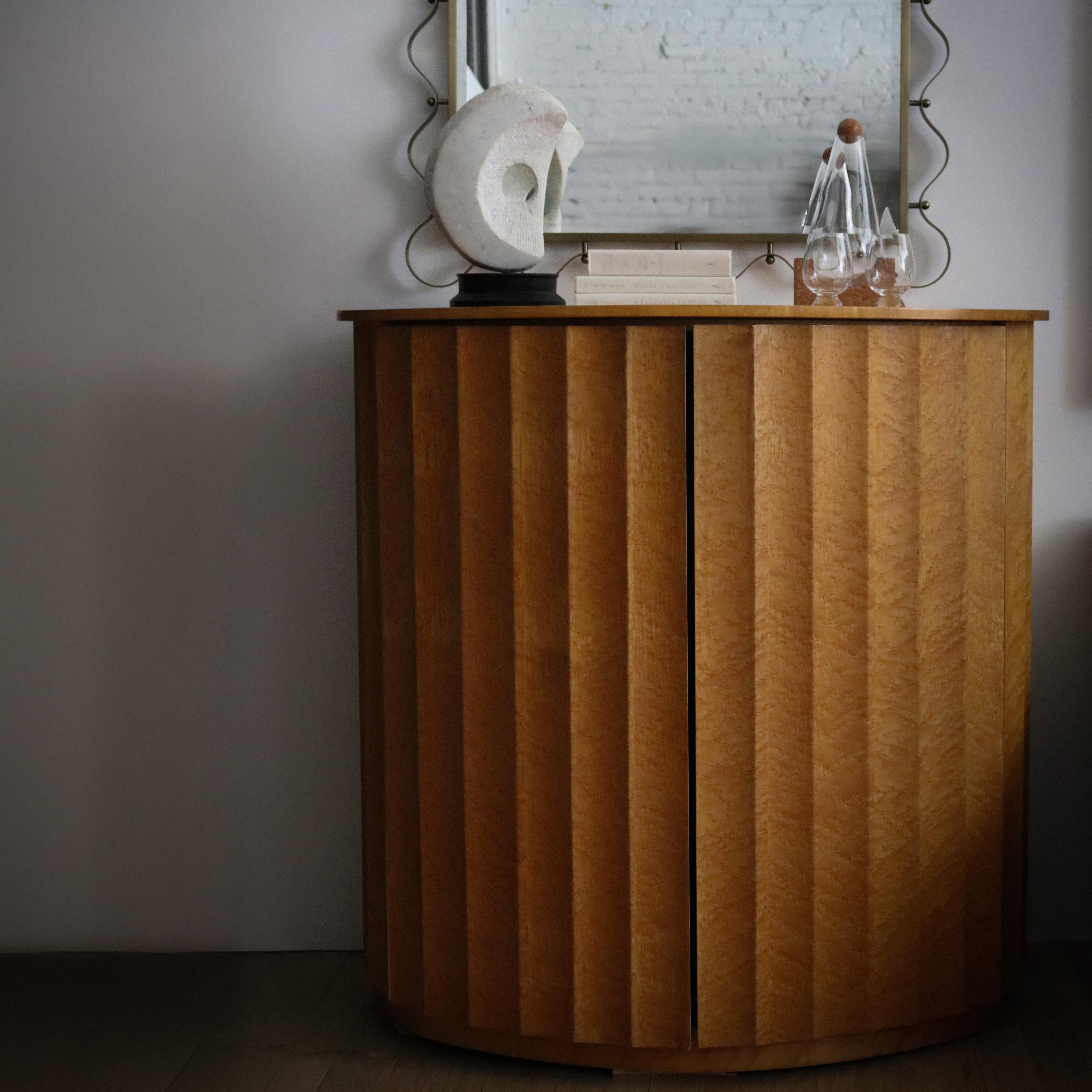 Mid-Century Modern Exquisite French 60's Dry Bar In The Manner of André Arbus