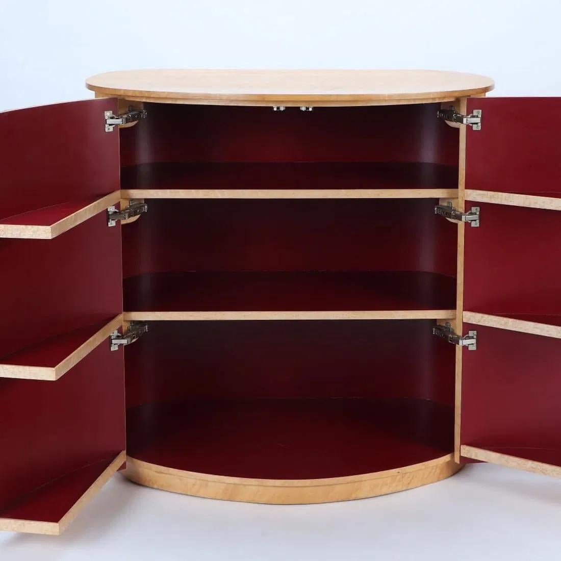 Exquisite French 60's Dry Bar In The Manner of André Arbus 1