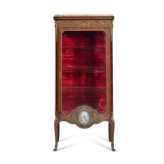 Exquisite Gilt Bronze Mounted Vitrine by François Linke