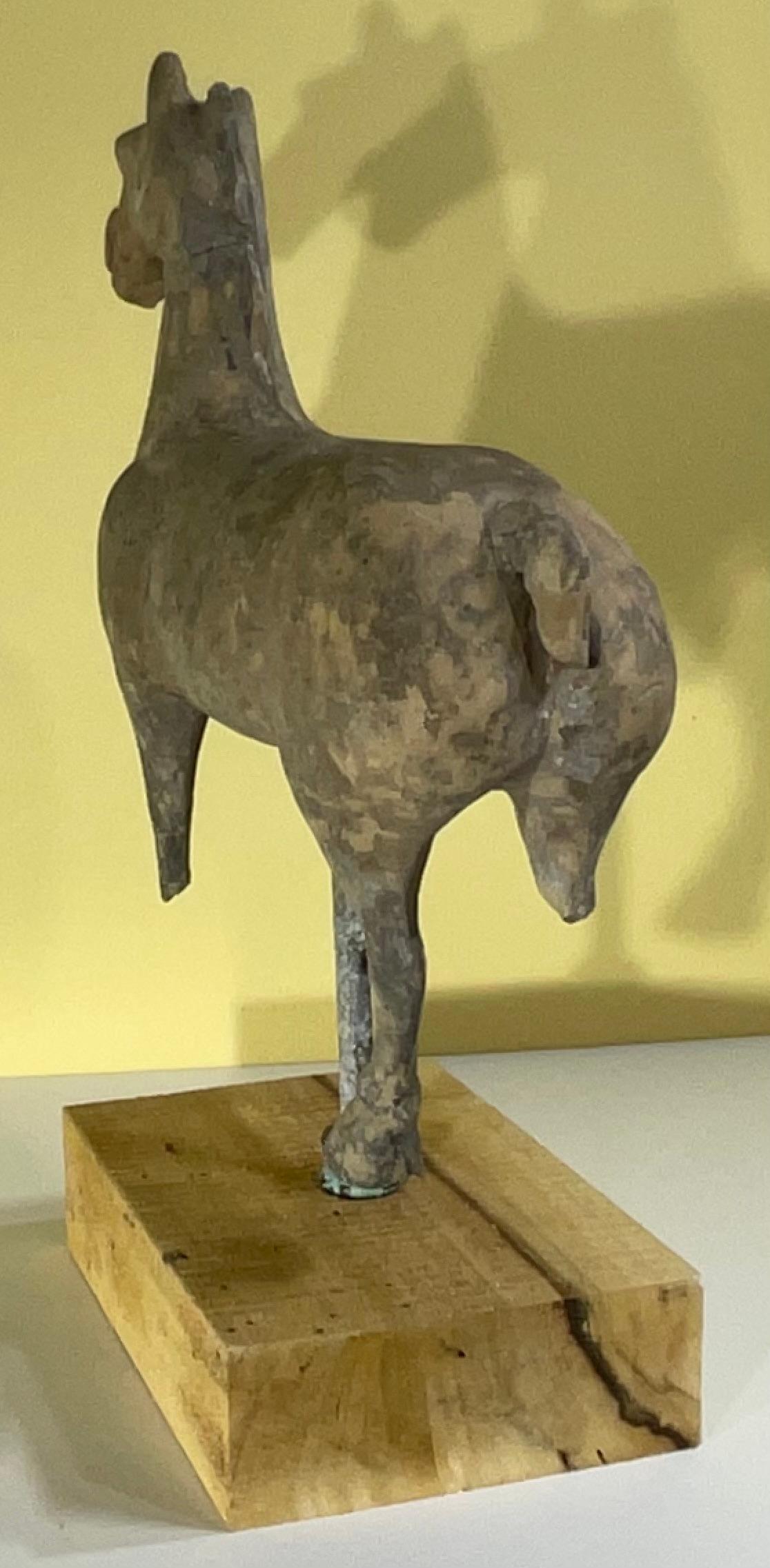 Exquisito  Caballo de cerámica de la dinastía Han en venta 3