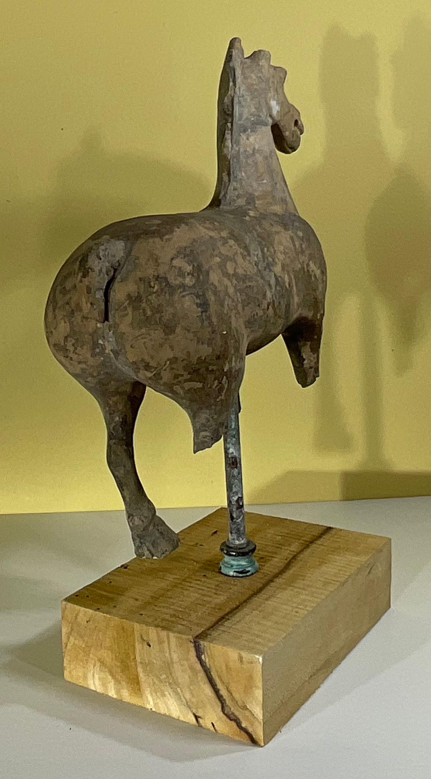 Exquisito  Caballo de cerámica de la dinastía Han en venta 2