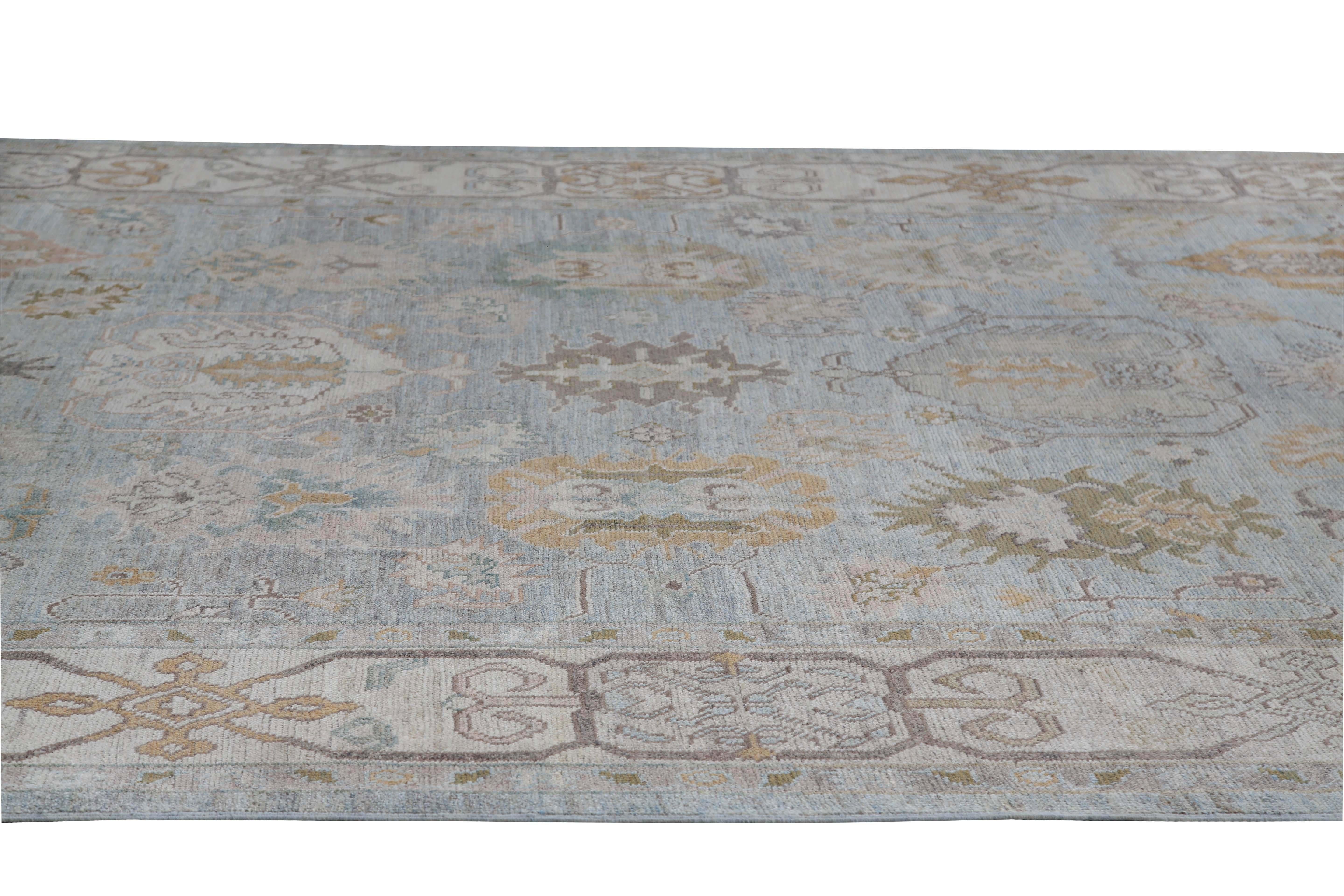 Contemporary Exquisite Handmade Rug from Turkey For Sale