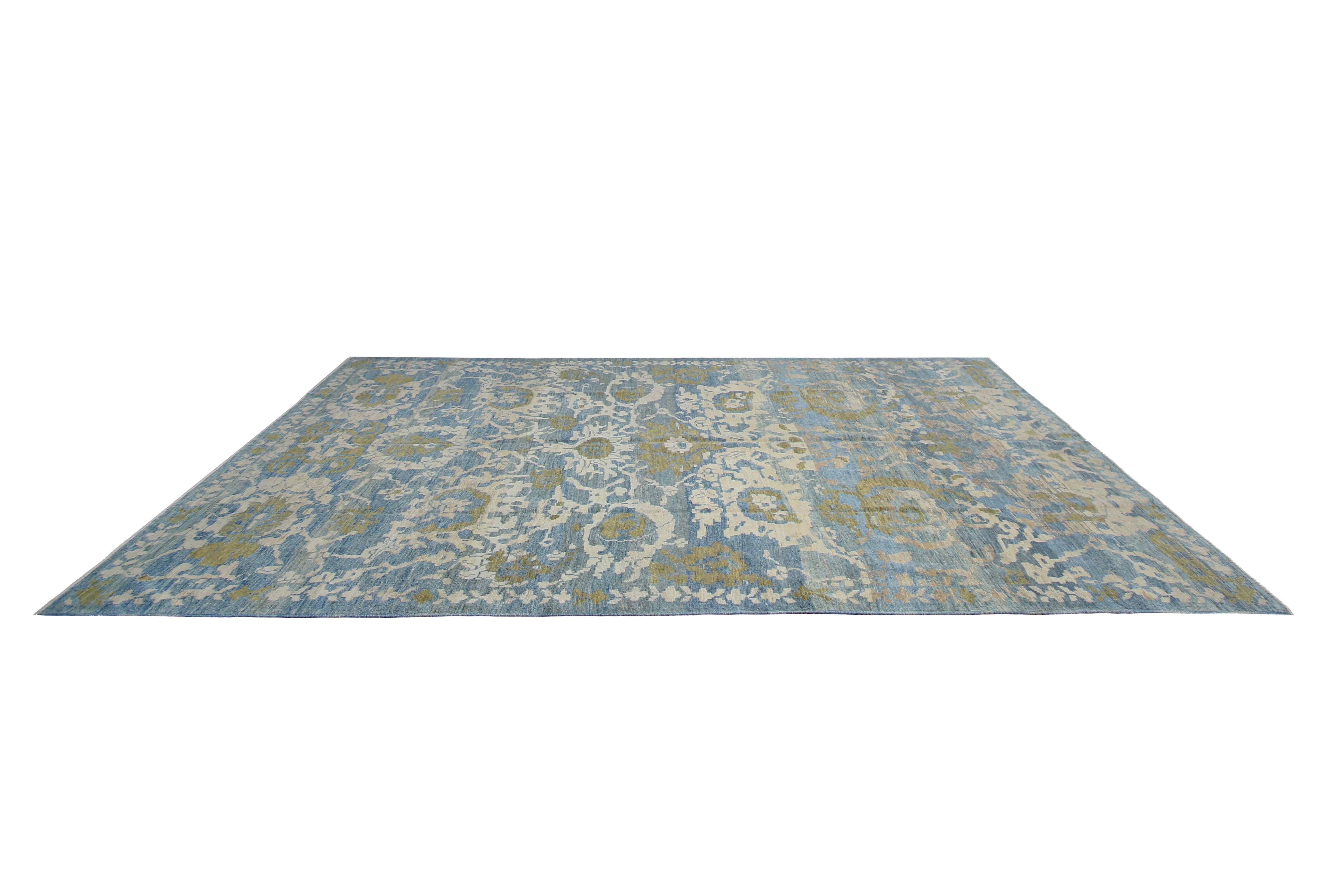 Exquisiter handgefertigter Sultanabad-Teppich im Angebot 3