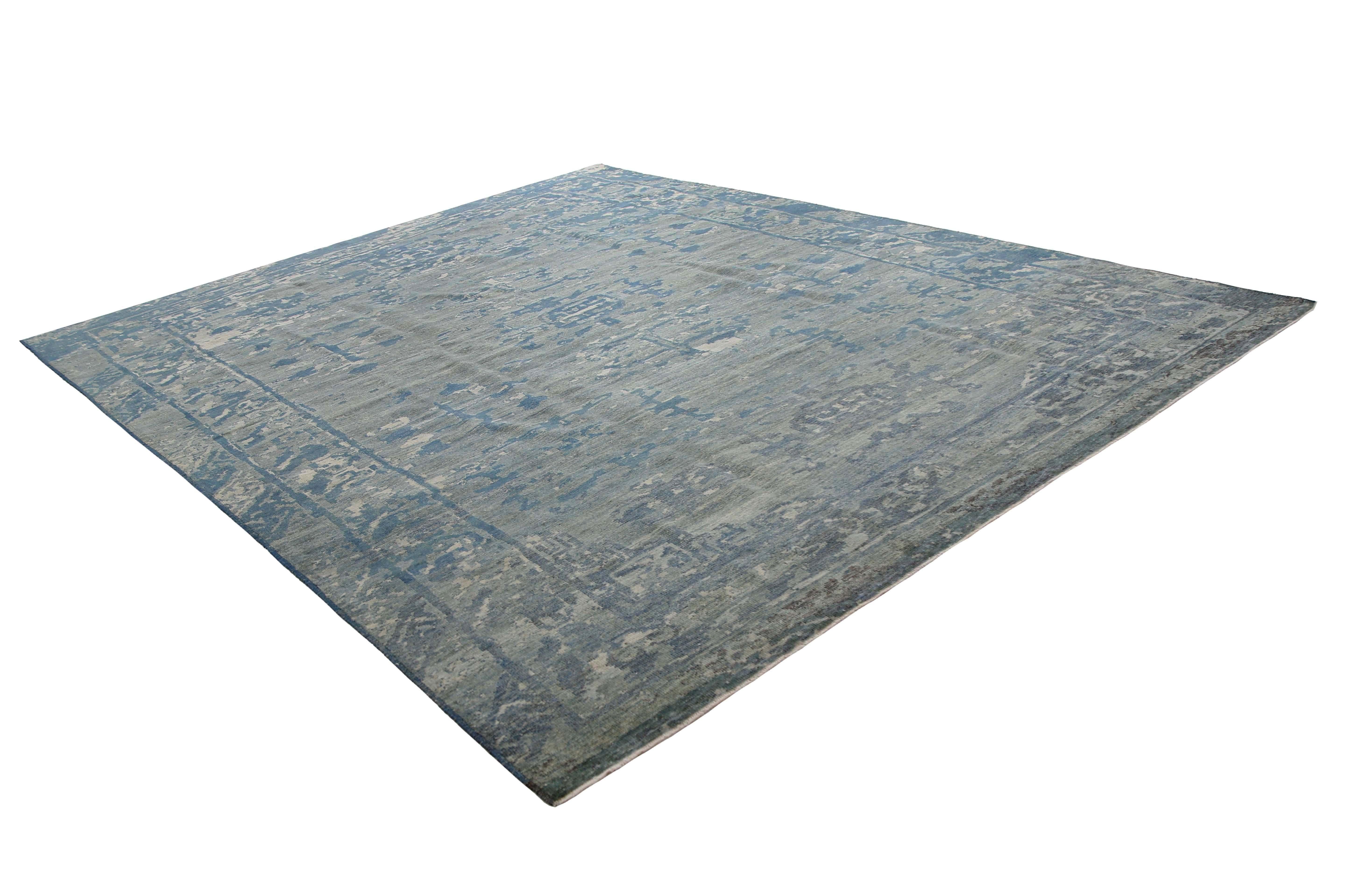 Wool Exquisite Handmade Sultanabad Rug For Sale