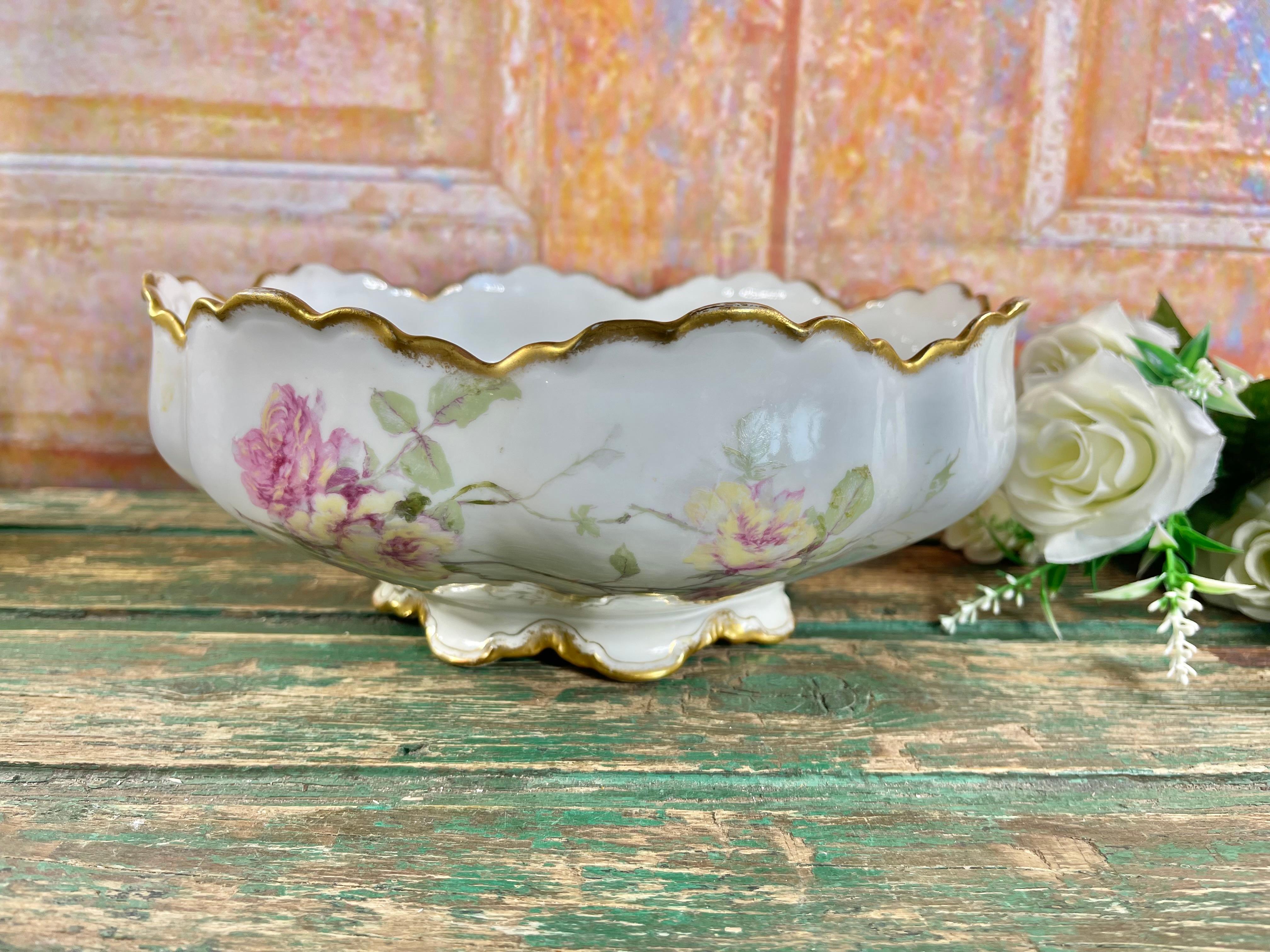 Exquisita Vajilla de Porcelana Haviland Limoges 