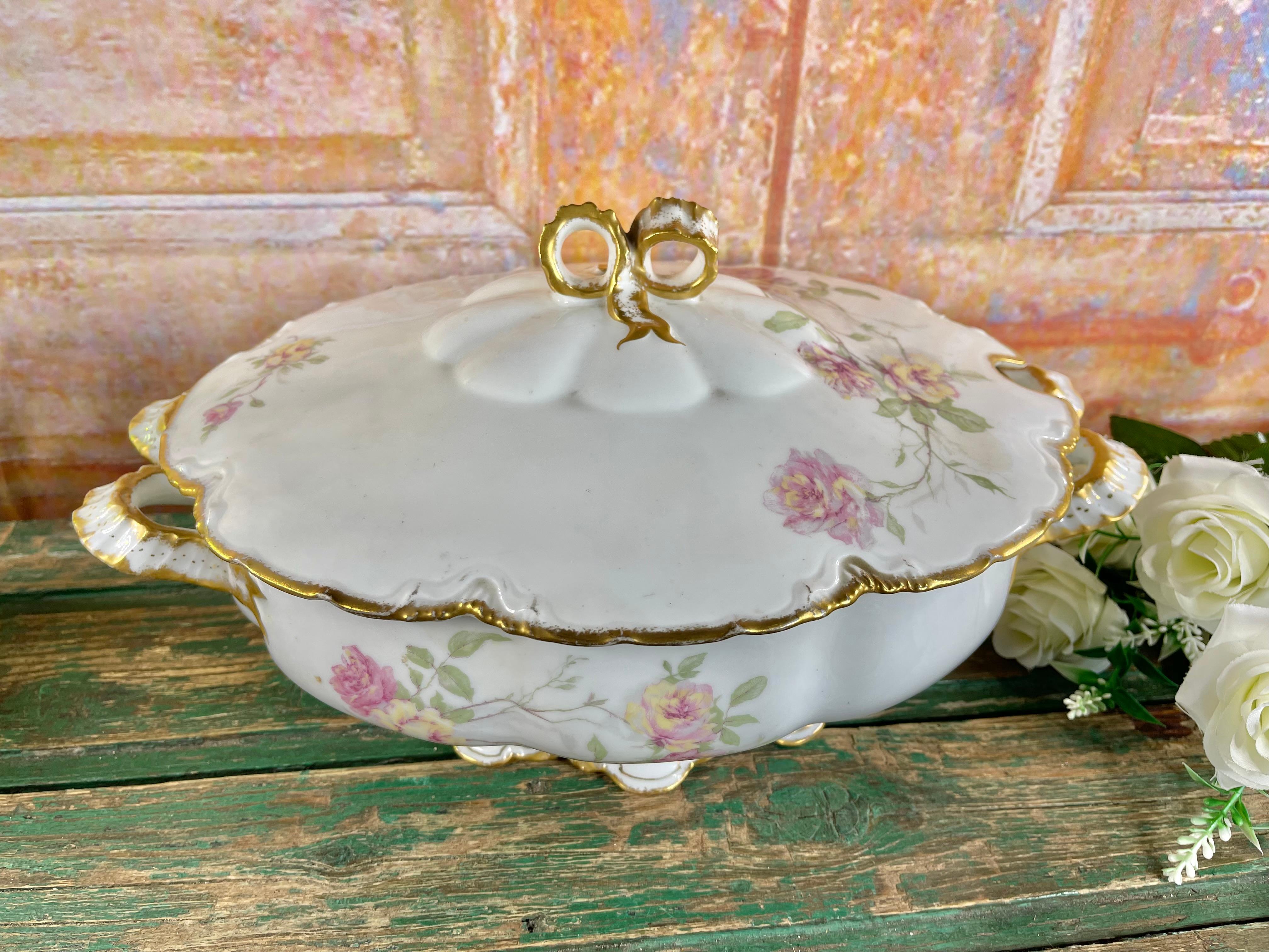 Exquisita Vajilla de Porcelana Haviland Limoges 