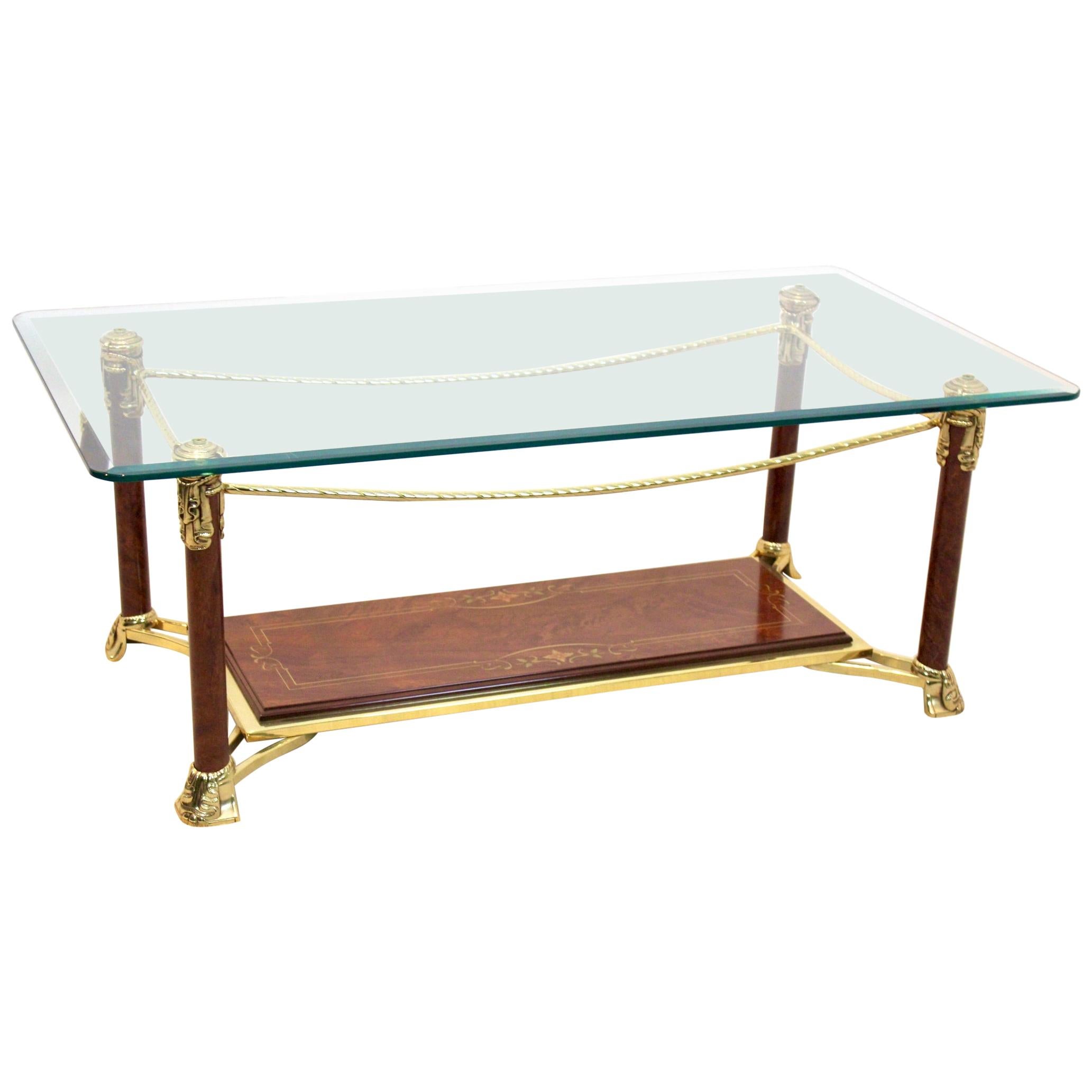 Exquisite Hollywood Regency Coffee Table