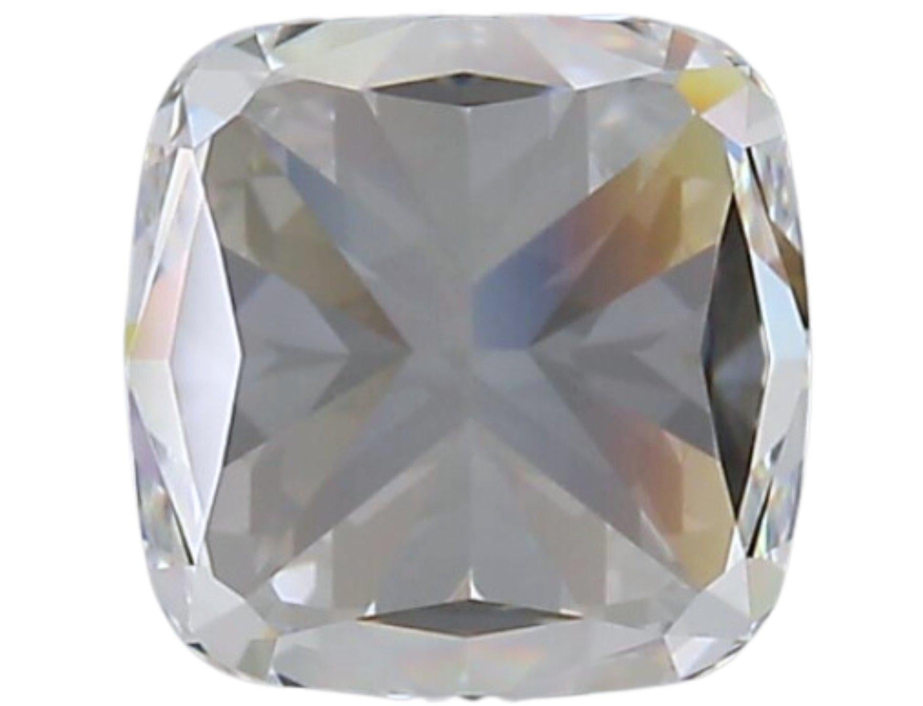 Women's Exquisite Ideal Cut 1pc Natural Diamond w/1.52ct - IGI Certified For Sale