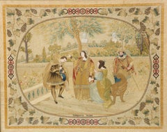 Exquisite Italian Silkwork Picture