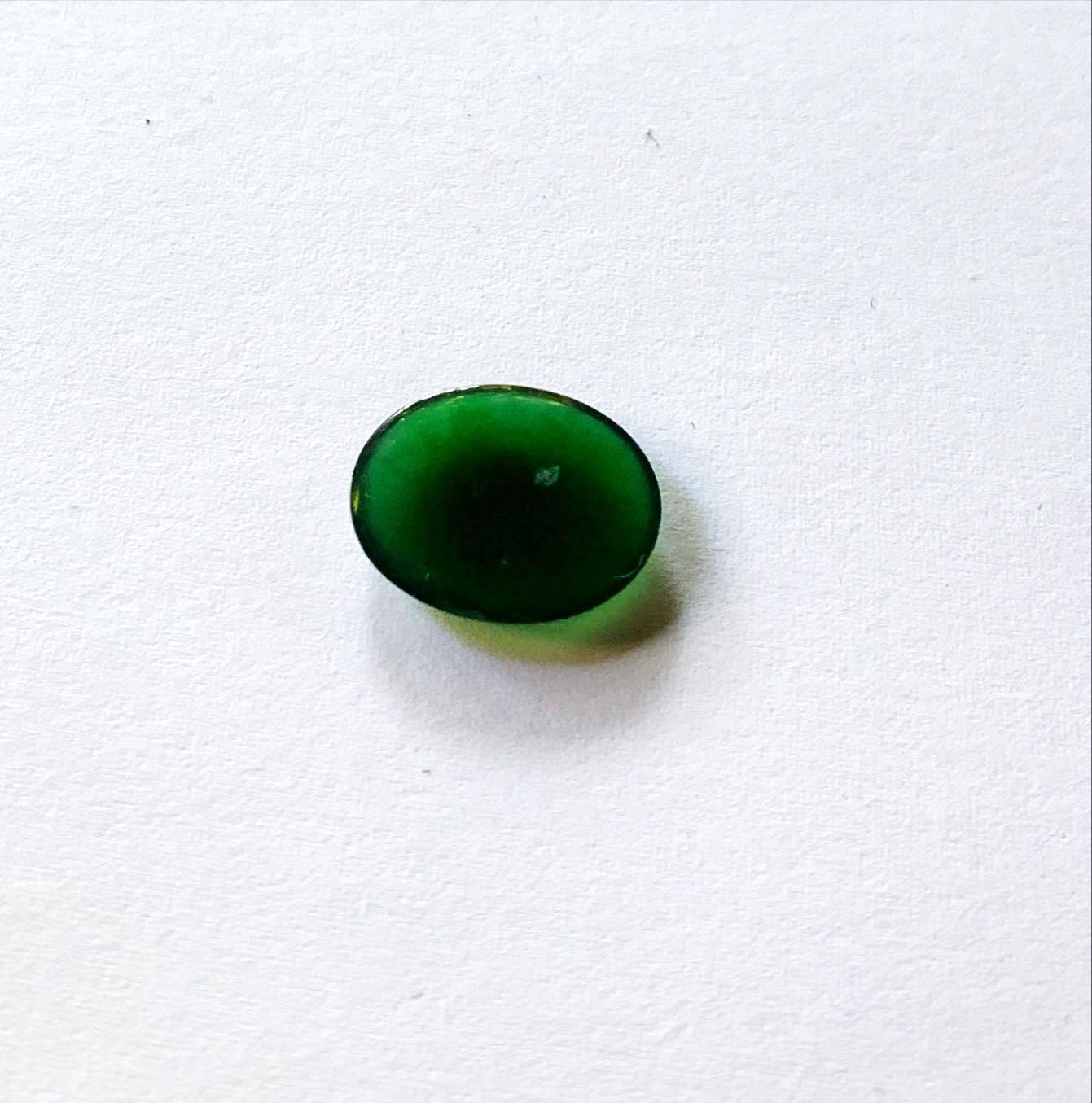 Uncut Green Rokan Myanmar Jadeite Loose Stones 5.6 ct Type A #6 For Sale