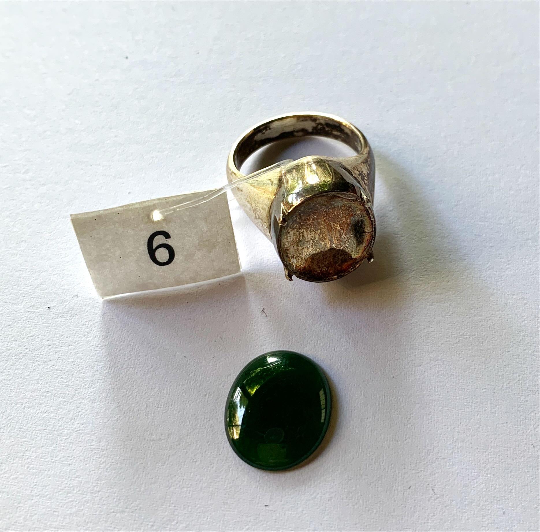 Green Rokan Myanmar Jadeite Loose Stones 5.6 ct Type A #6 For Sale 1