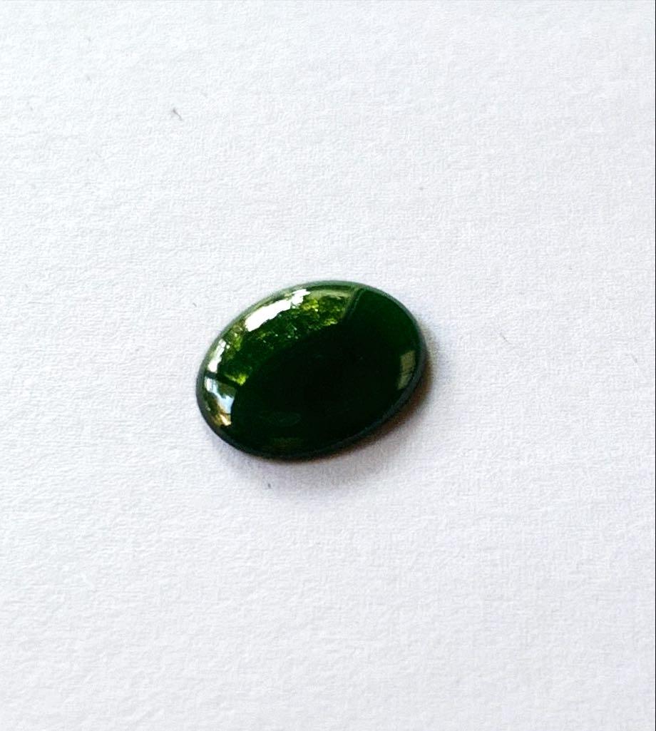 Women's or Men's Green Rokan Myanmar Jadeite Loose Stones 5.6 ct Type A #6 For Sale