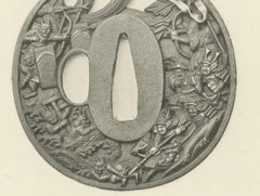 Exquisite Japanese Tsuba (Sword Guards) – Decorative Art by Audsley, 1884