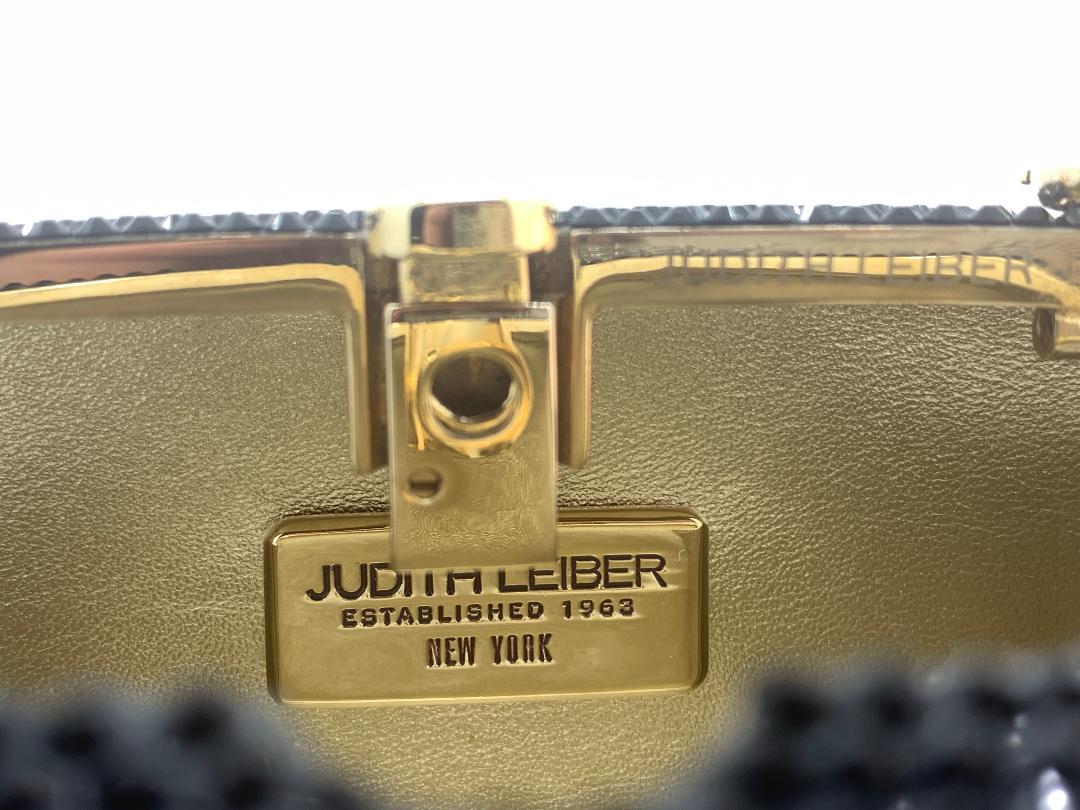 Exquisite Judith Leiber Zodiac Gemini Black Crystal Minaudiere Evening Bag 2