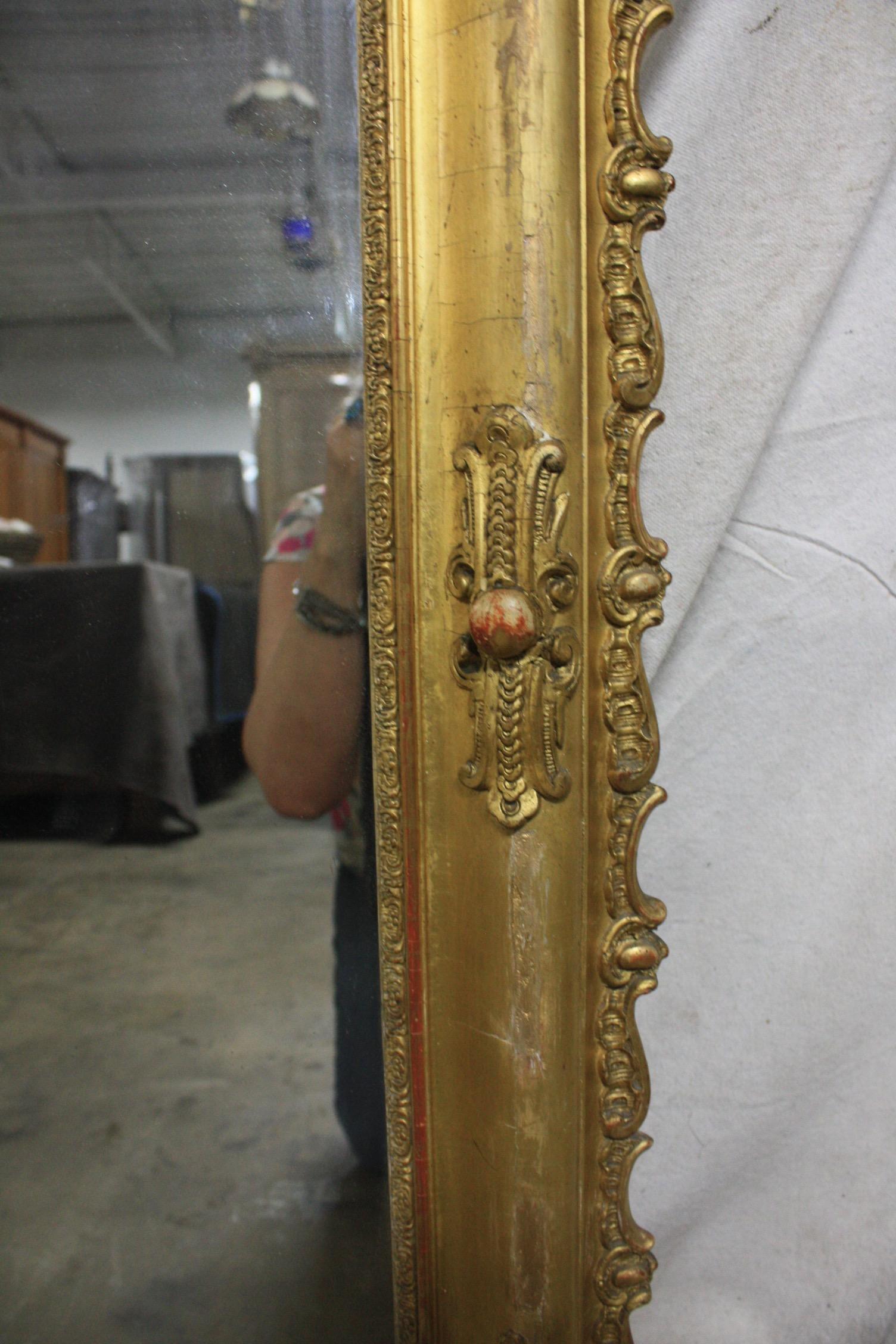 Exquisite Late 18th Century Italian Giltwood Mirror 11