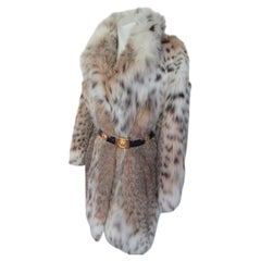 Exquisite Lynx Coat Light weight Mid lenght