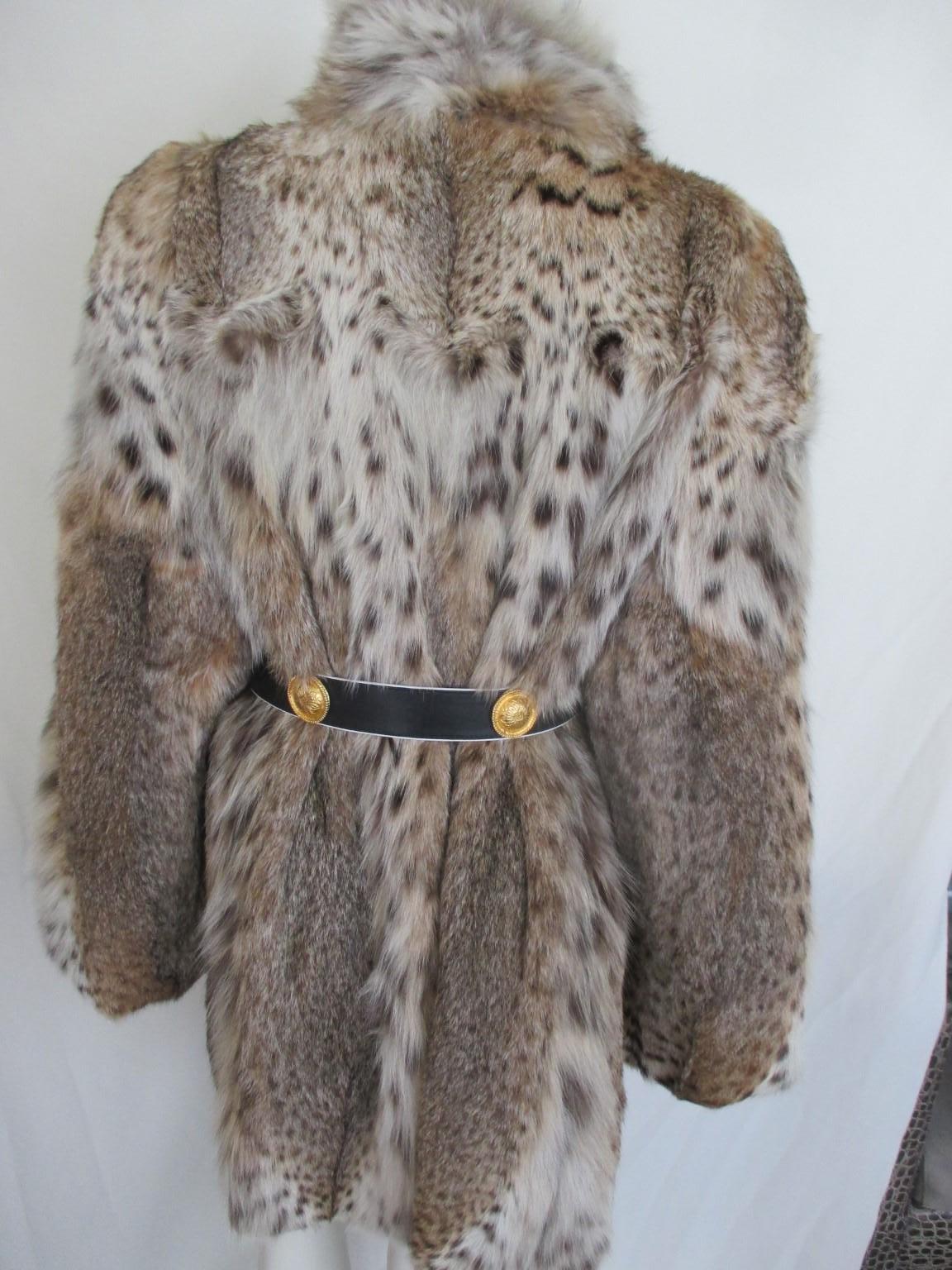 Women's or Men's Exquisite Lynx Fur Coat