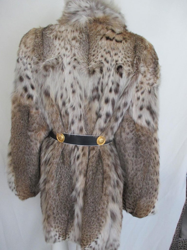 Exquisite Lynx Fur Coat at 1stDibs