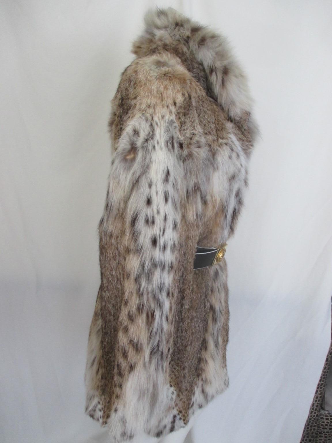 Exquisite Lynx Fur Coat 1