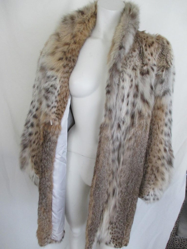 Exquisite Lynx Fur Coat at 1stDibs