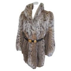 Vintage Exquisite Lynx Fur Coat
