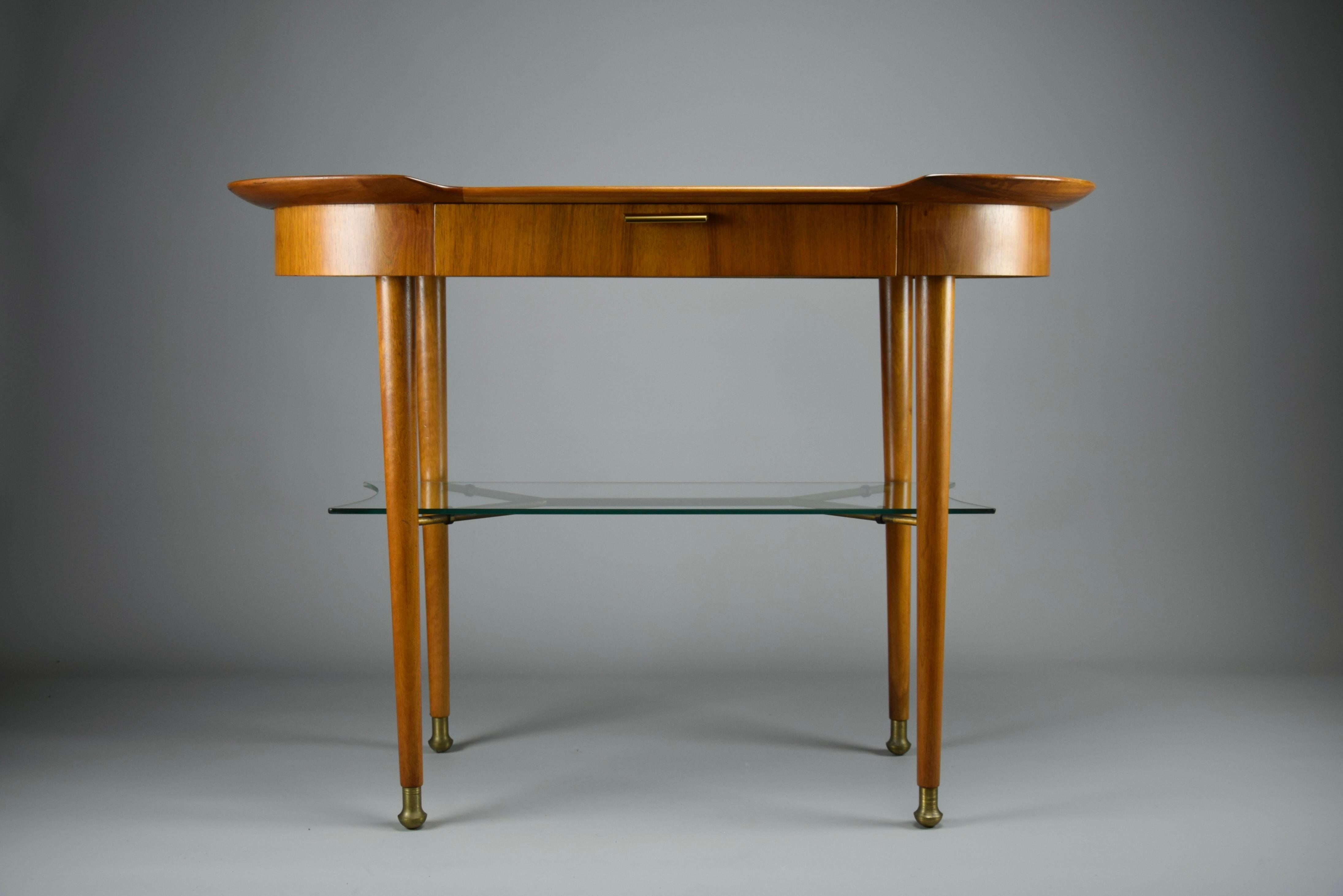 Exquisite Mid Century Entrance  Console Table For Sale 8