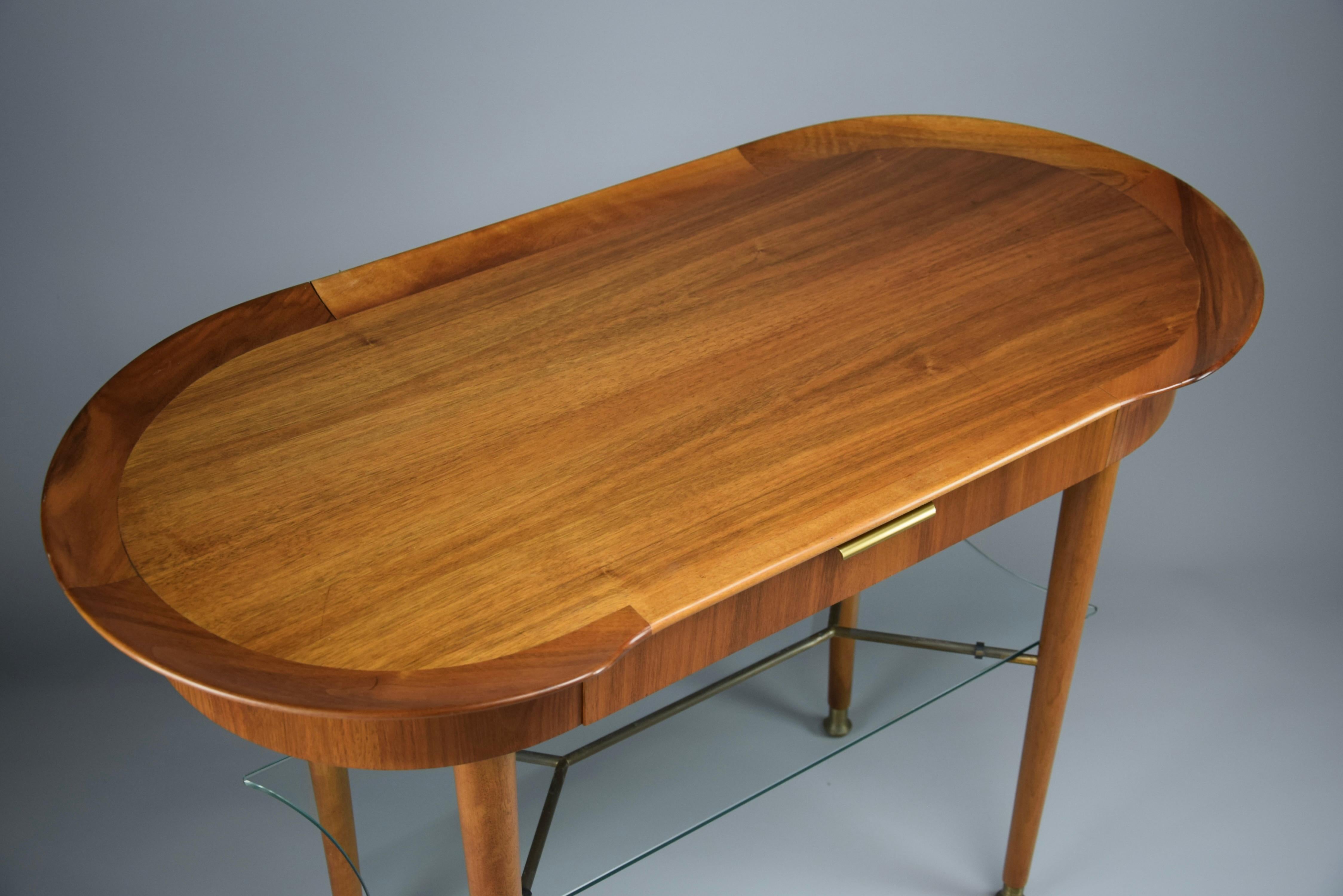 Mid-20th Century Exquisite Mid Century Entrance  Console Table For Sale