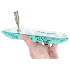 Magnifique porte-stylo italien du milieu du siècle dernier attribué à Fontana Arte Livraison gratuite