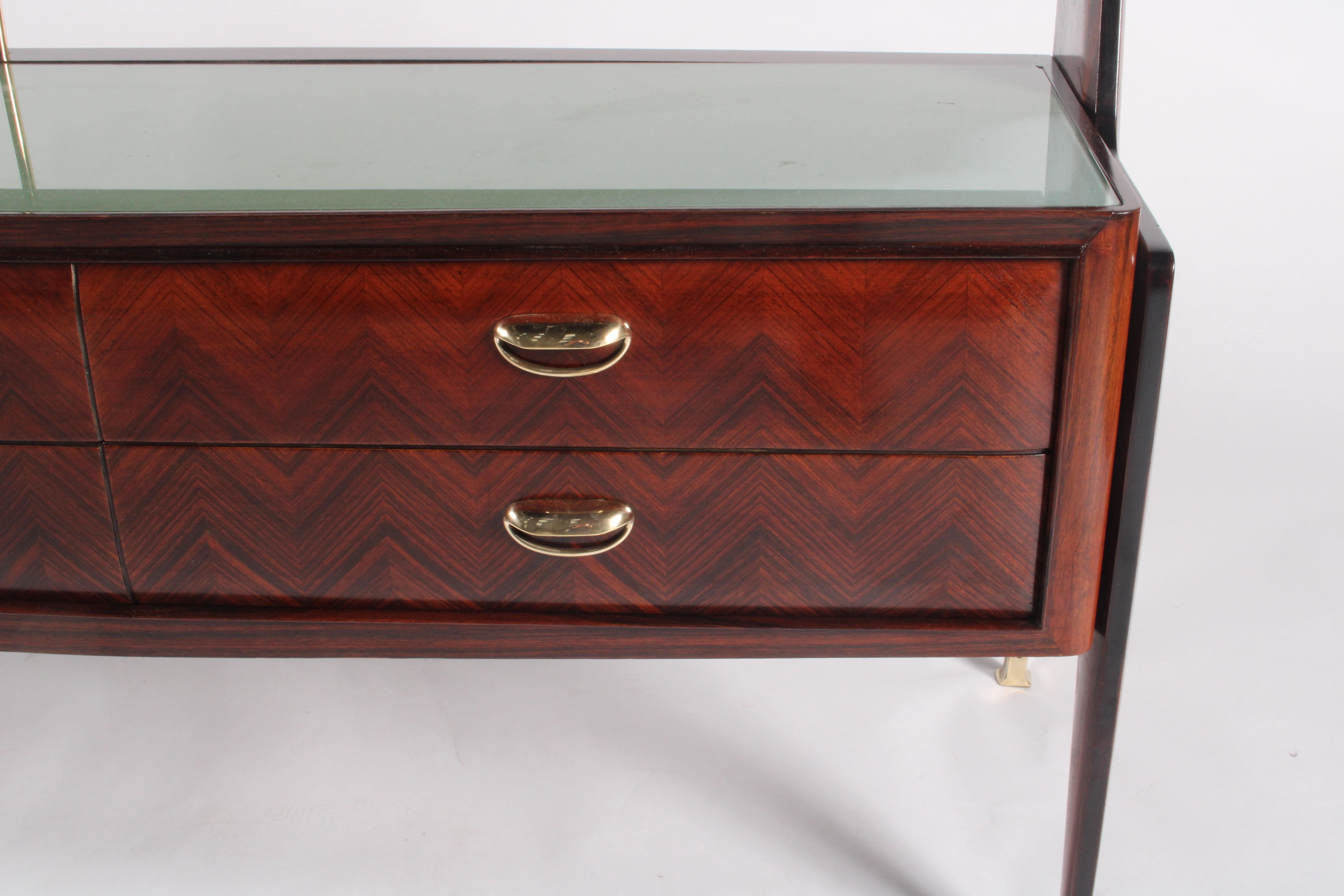 Exquisite Mid Century Italian Sideboard For Sale 4