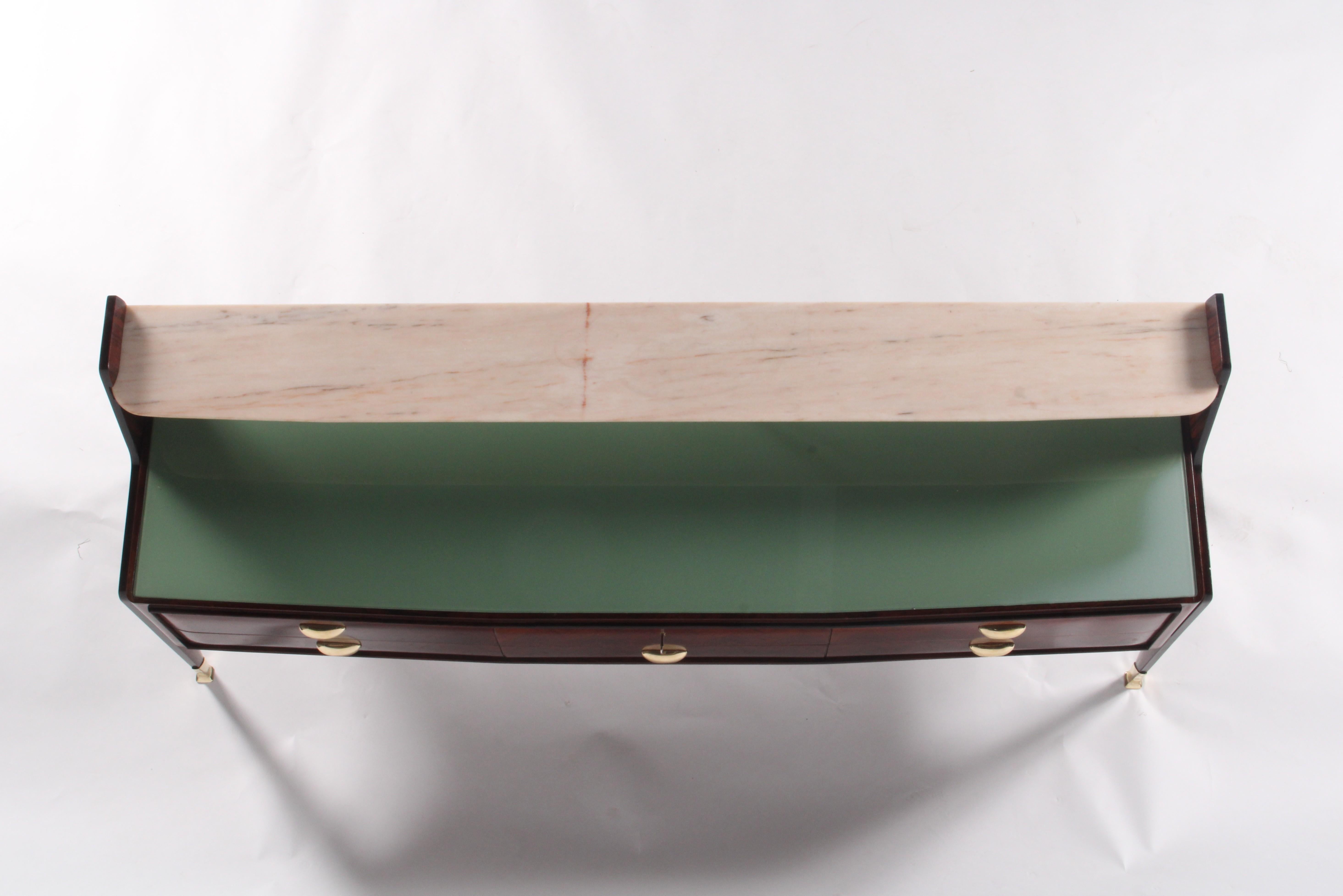 Exquisite Mid Century Italian Sideboard For Sale 11