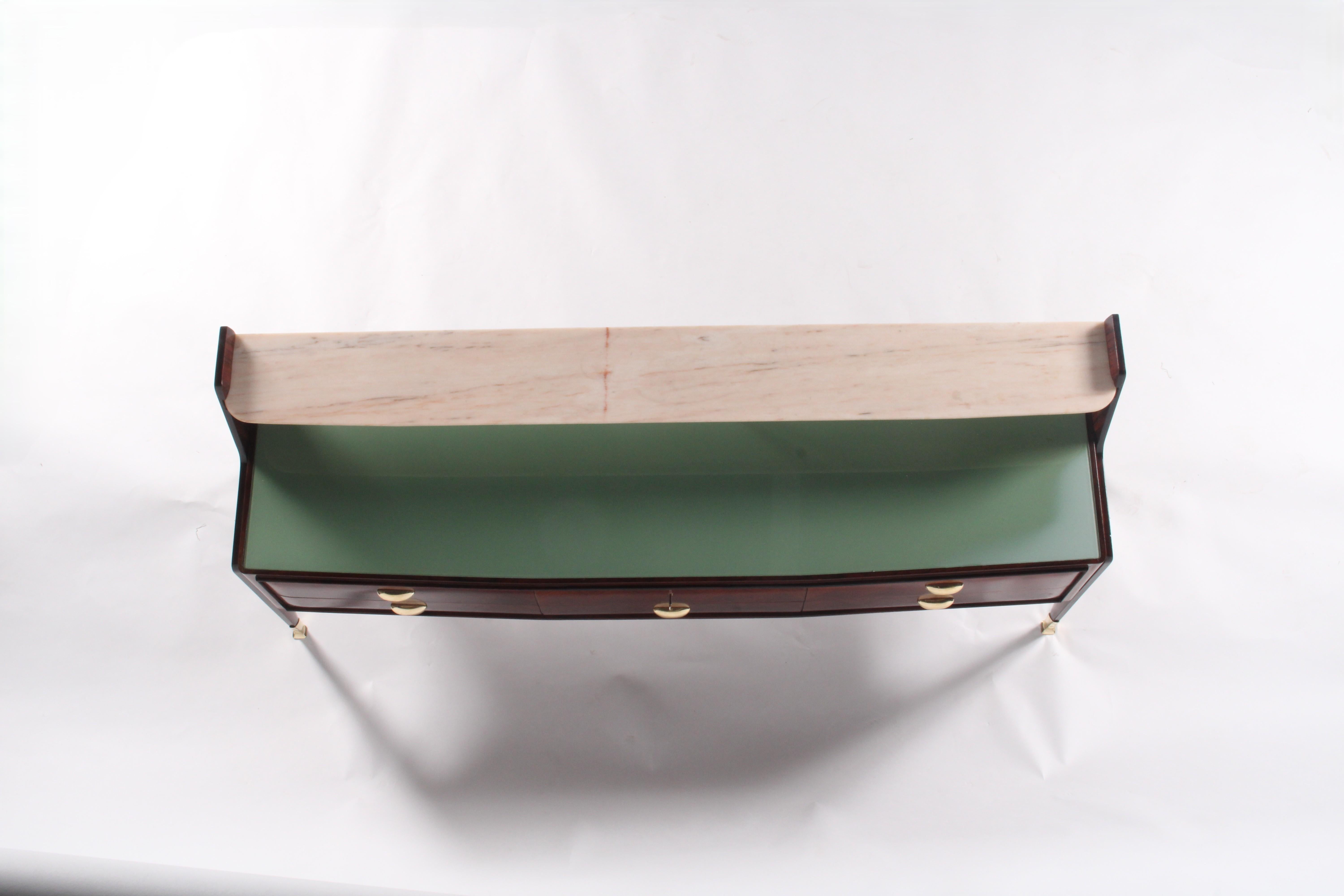 Exquisite Mid Century Italian Sideboard For Sale 12