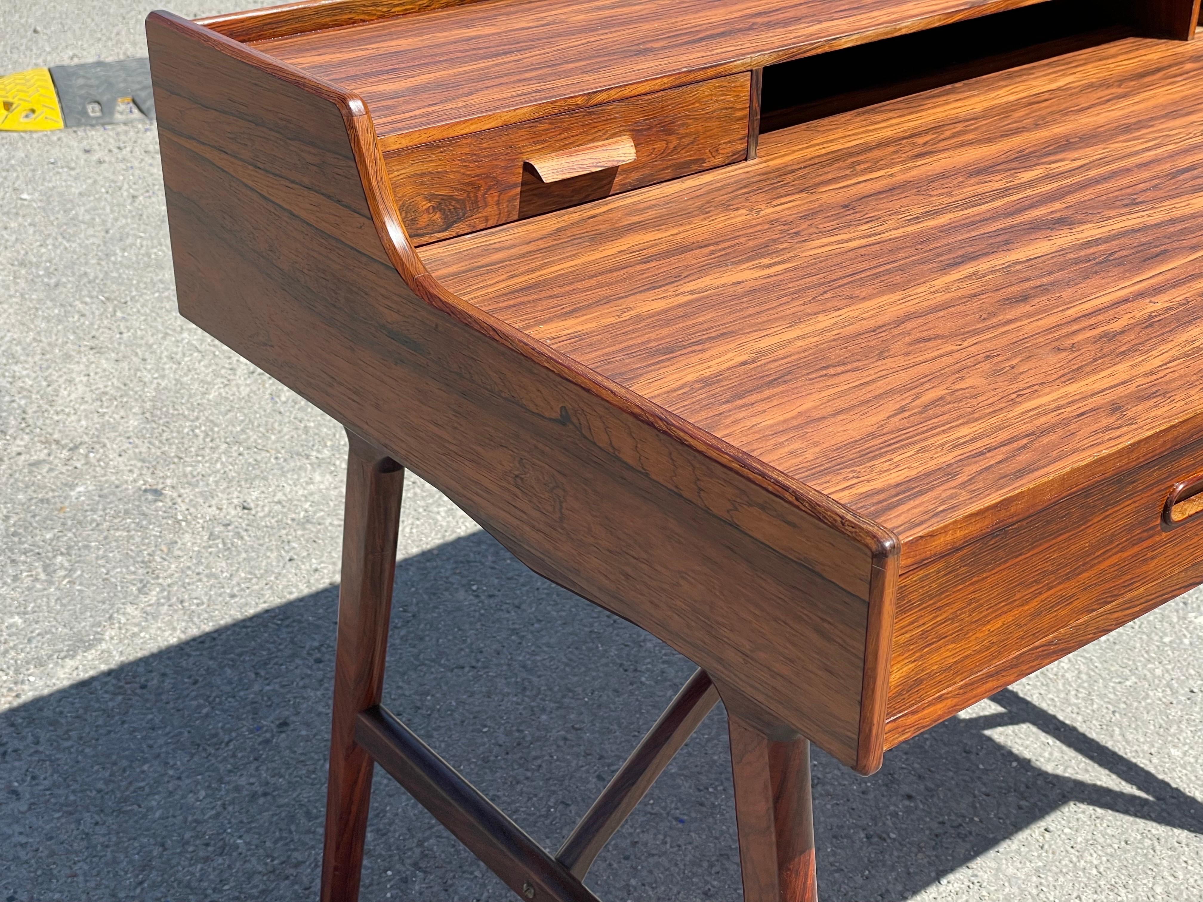 Exquisite mid-century modern desk by Arne Wahl Iversen, 1970´s 1