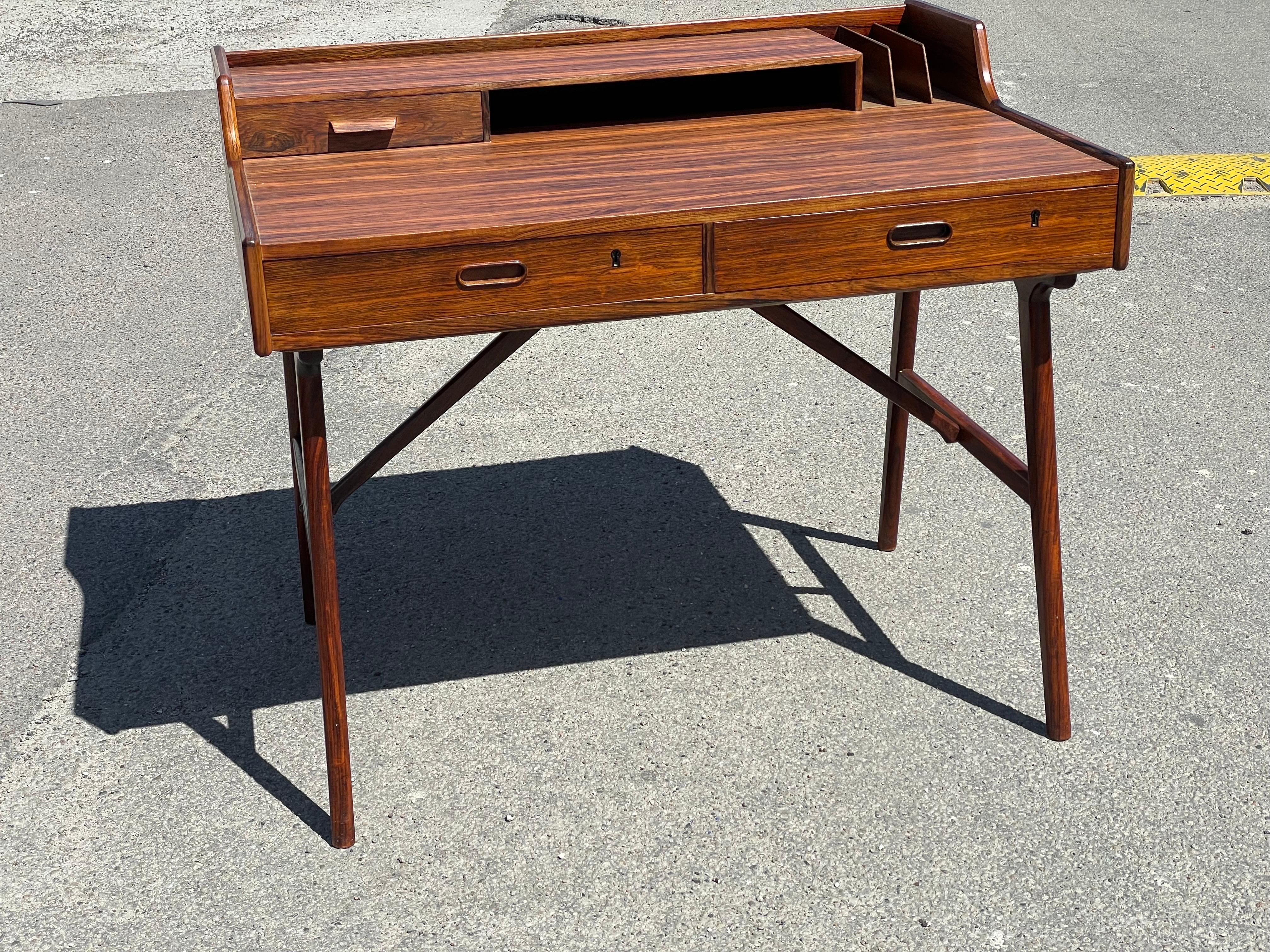 Late 20th Century Exquisite mid-century modern desk by Arne Wahl Iversen, 1970´s