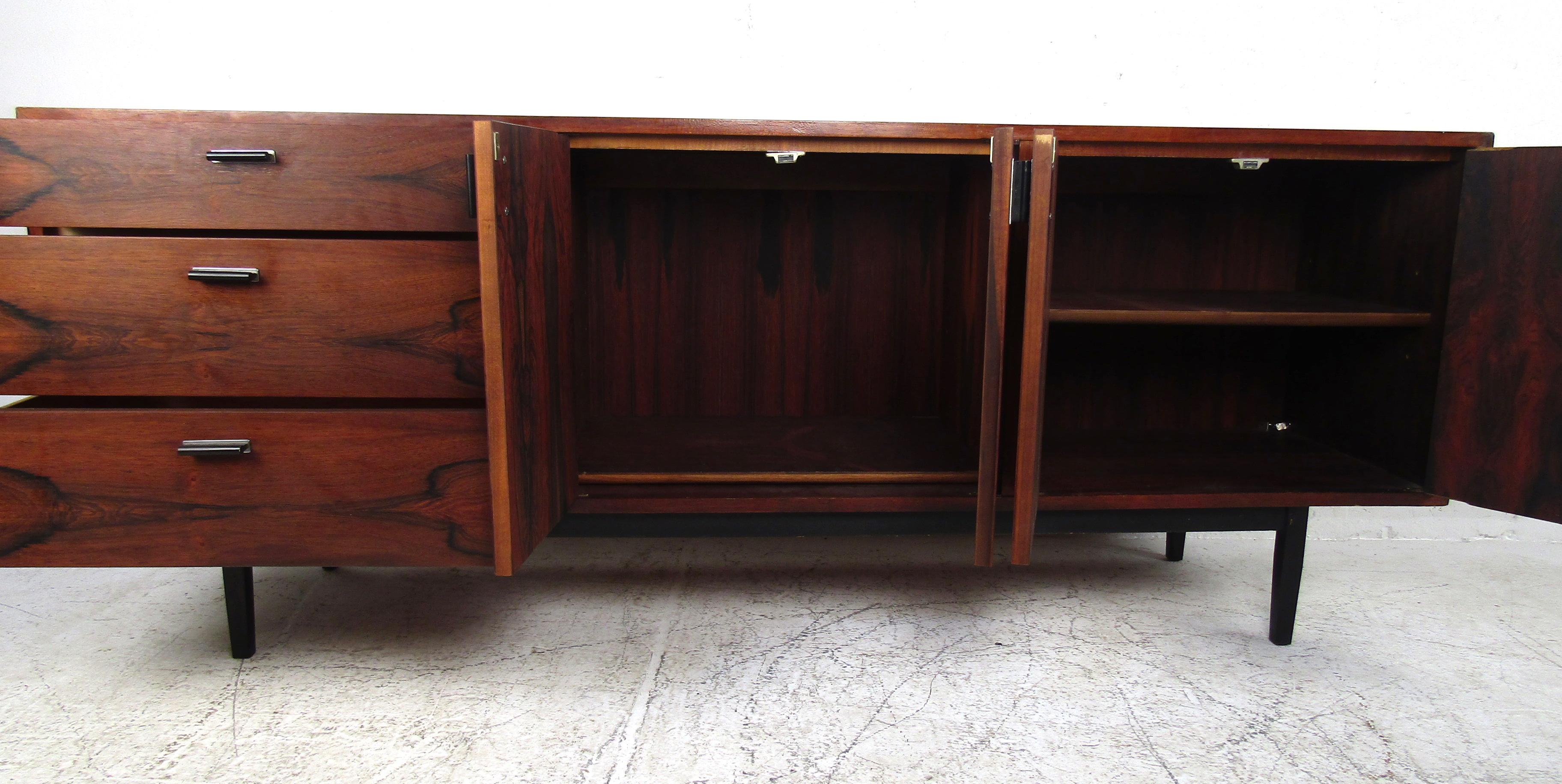 Late 20th Century Exquisite Midcentury Rosewood Harvey Probber Sideboard