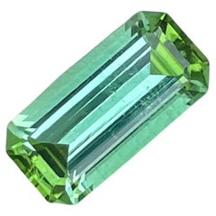 Magnifique tourmaline verte menthe de 2,83 carats provenant d'Afghanistan