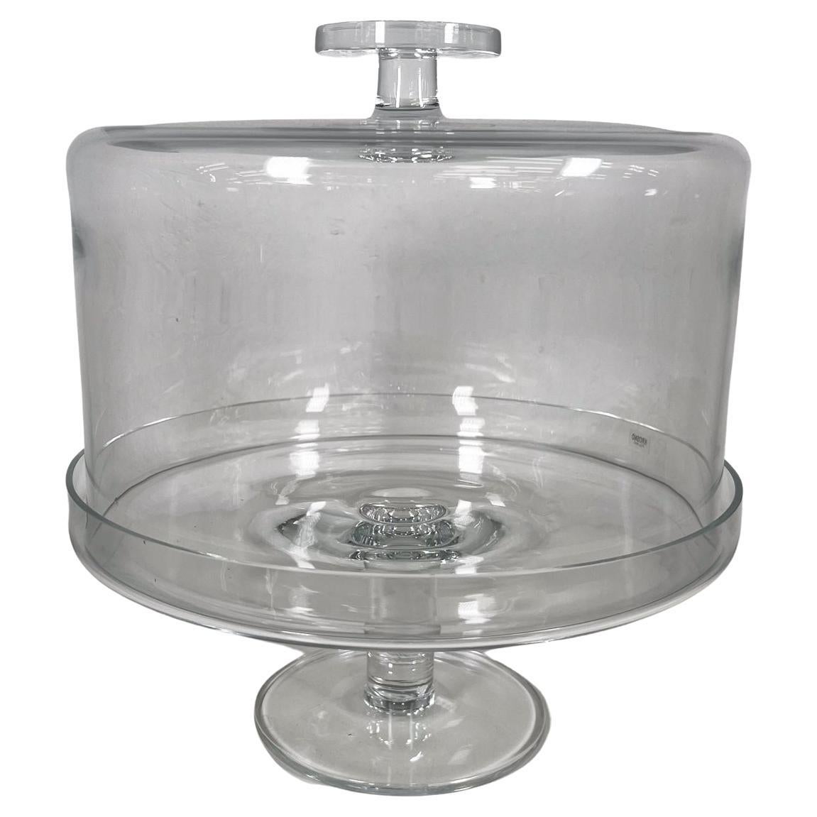 Exquisite Modern Large Domed Pedestal Glass Cake Stand