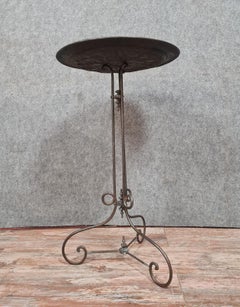 Exquisite Napoleon III Cast Iron Gueridon from the 1850s -1X49