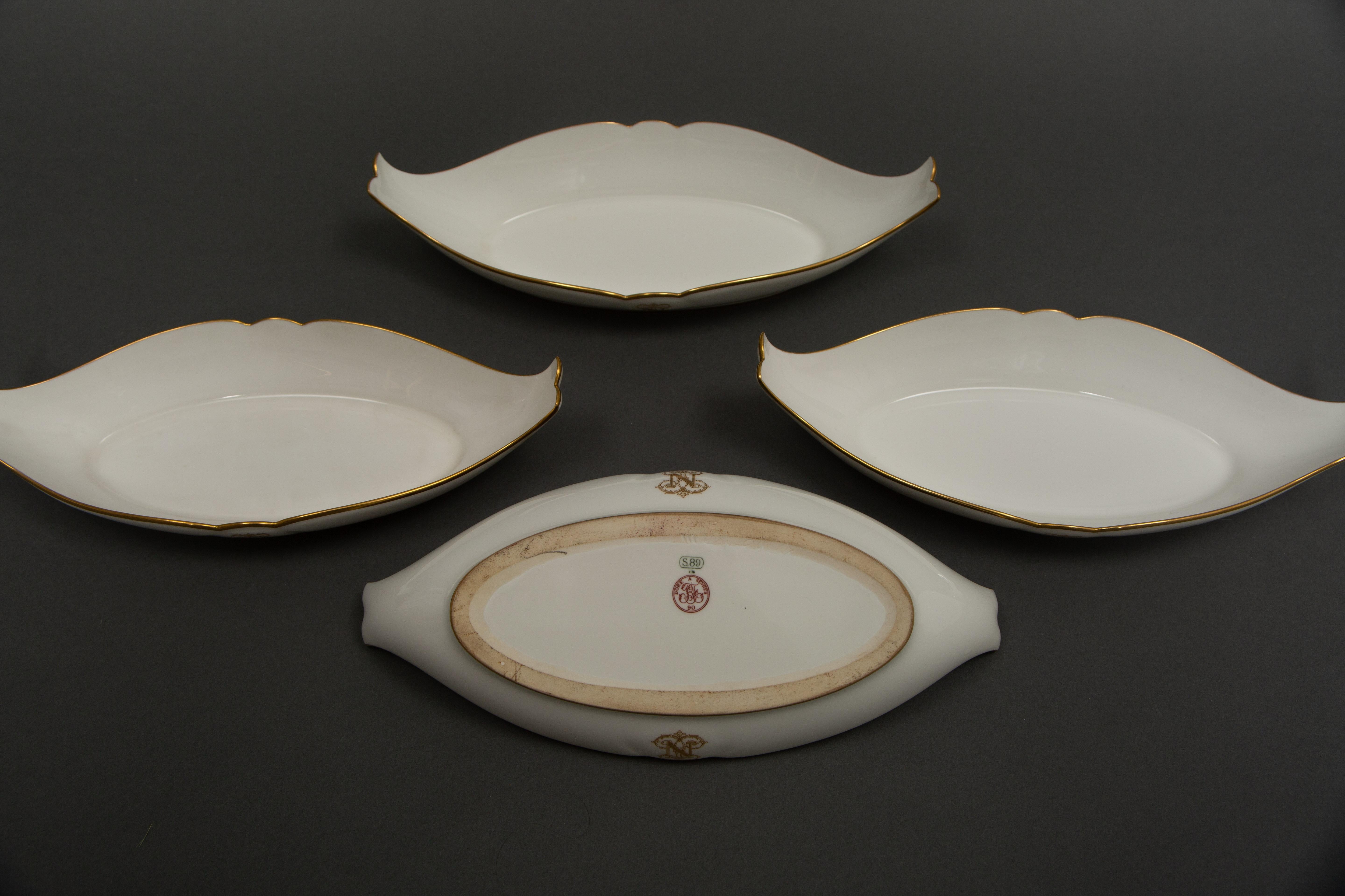 Exquisite Napoleon Service - Sèvres Porcelain Reissue (1890) For Sale 9