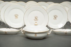 Exquisite Napoleon Service - Sèvres Porcelain Reissue (1890)