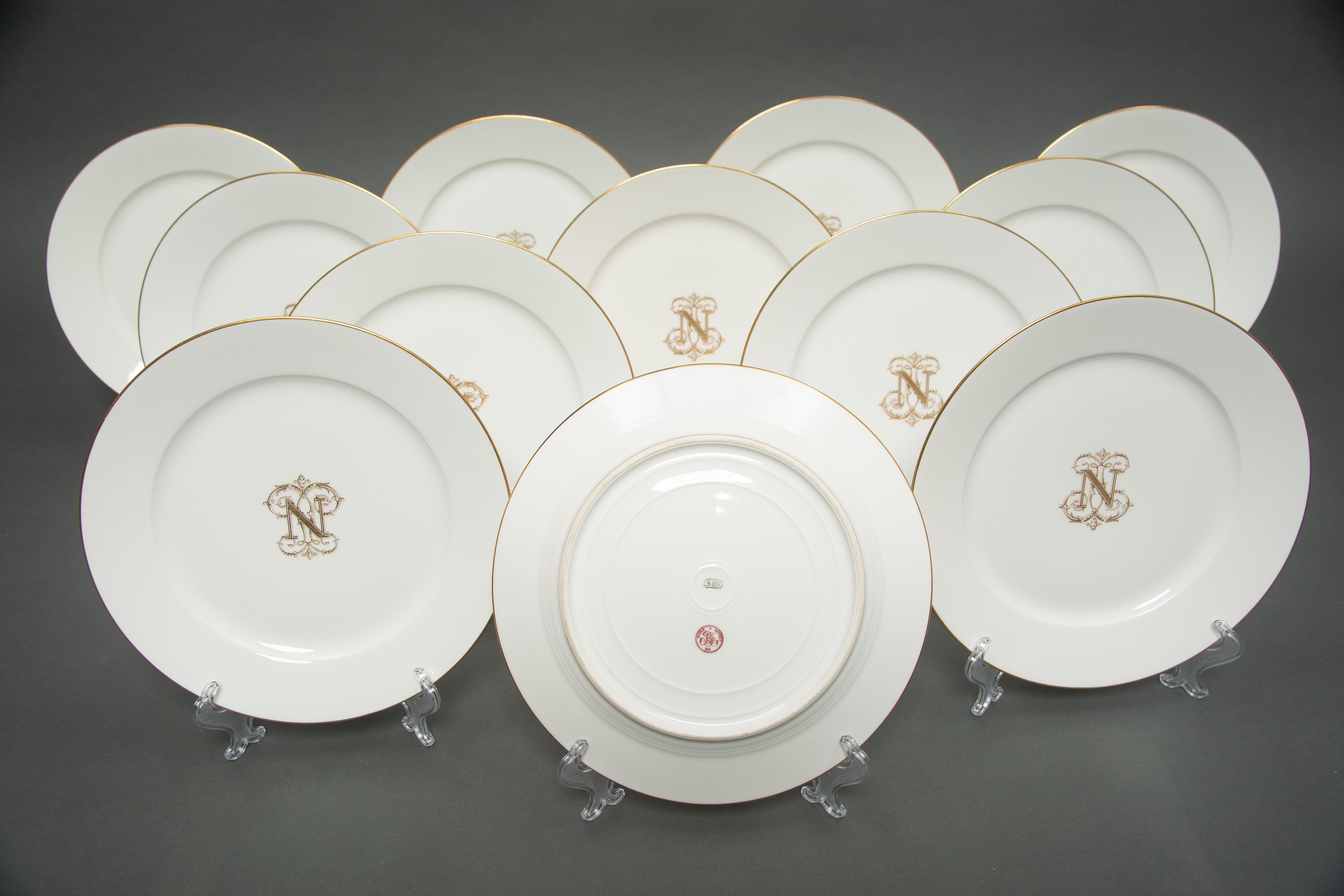 20th Century Exquisite Napoleon Service - Sèvres Porcelain Reissue (1890) For Sale