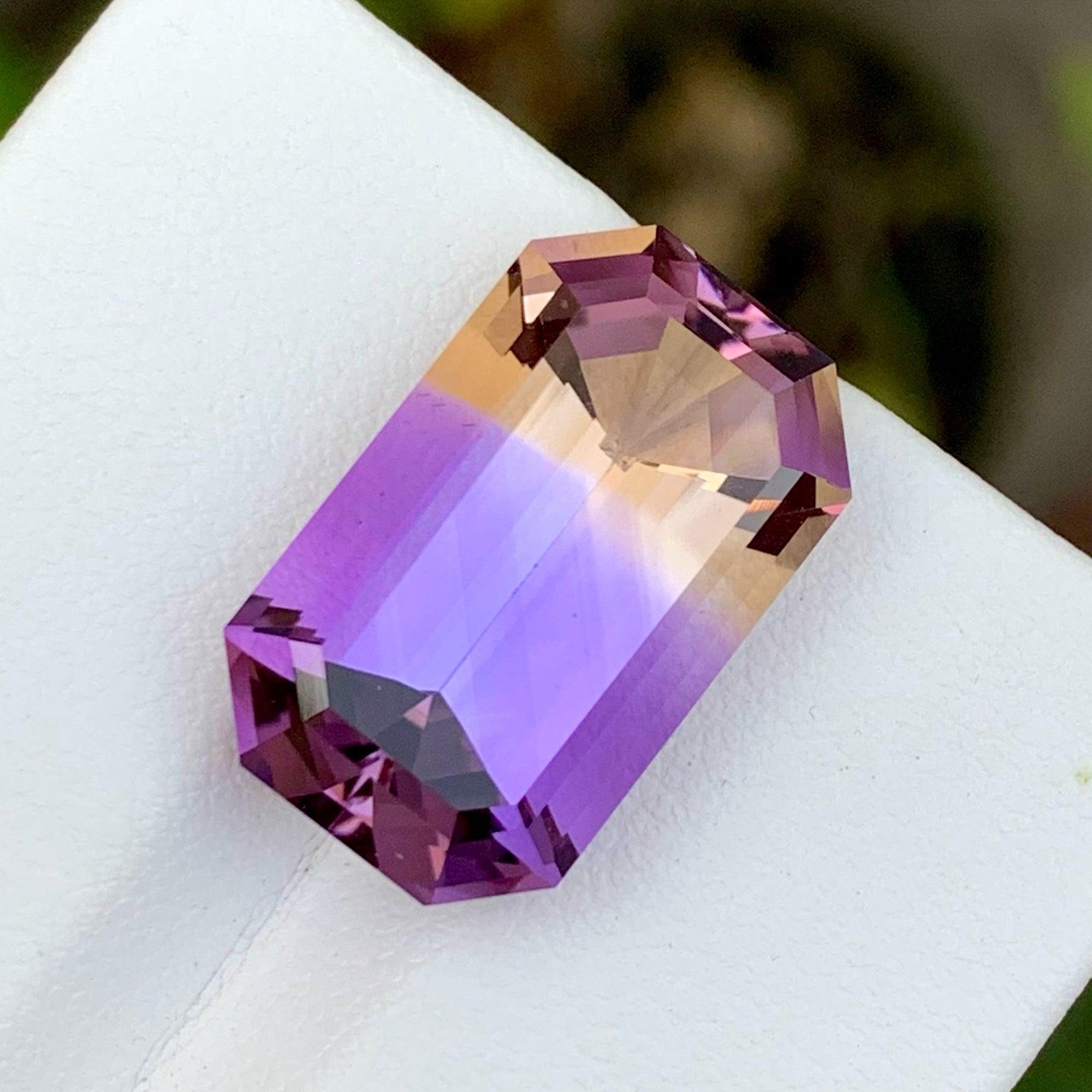 Modern Exquisite Natural Ametrine Gemstone 16.20 Carats Ametrine For Necklace Jewelry  For Sale