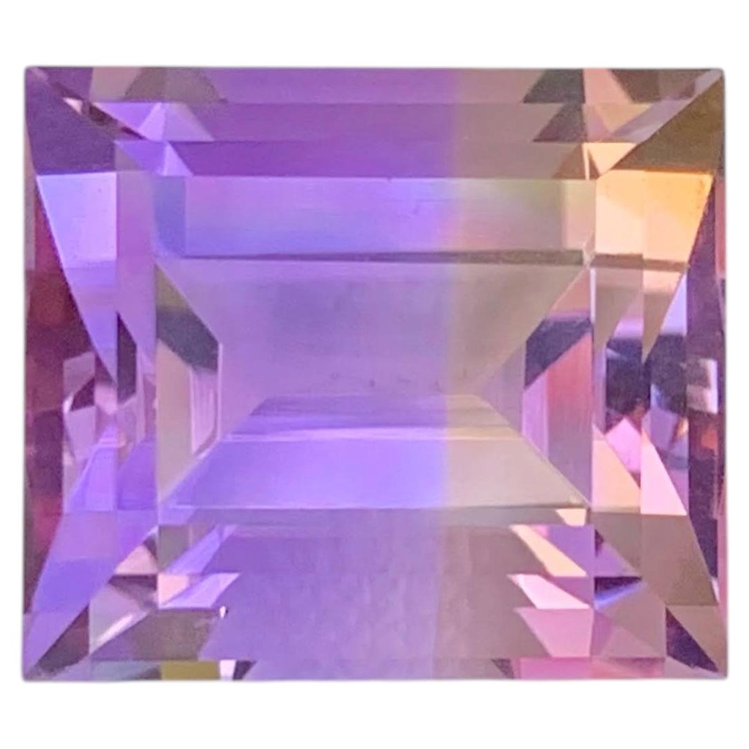 Gema suelta de ametrina natural de 10,30 ct, talla baguette de Bolivia