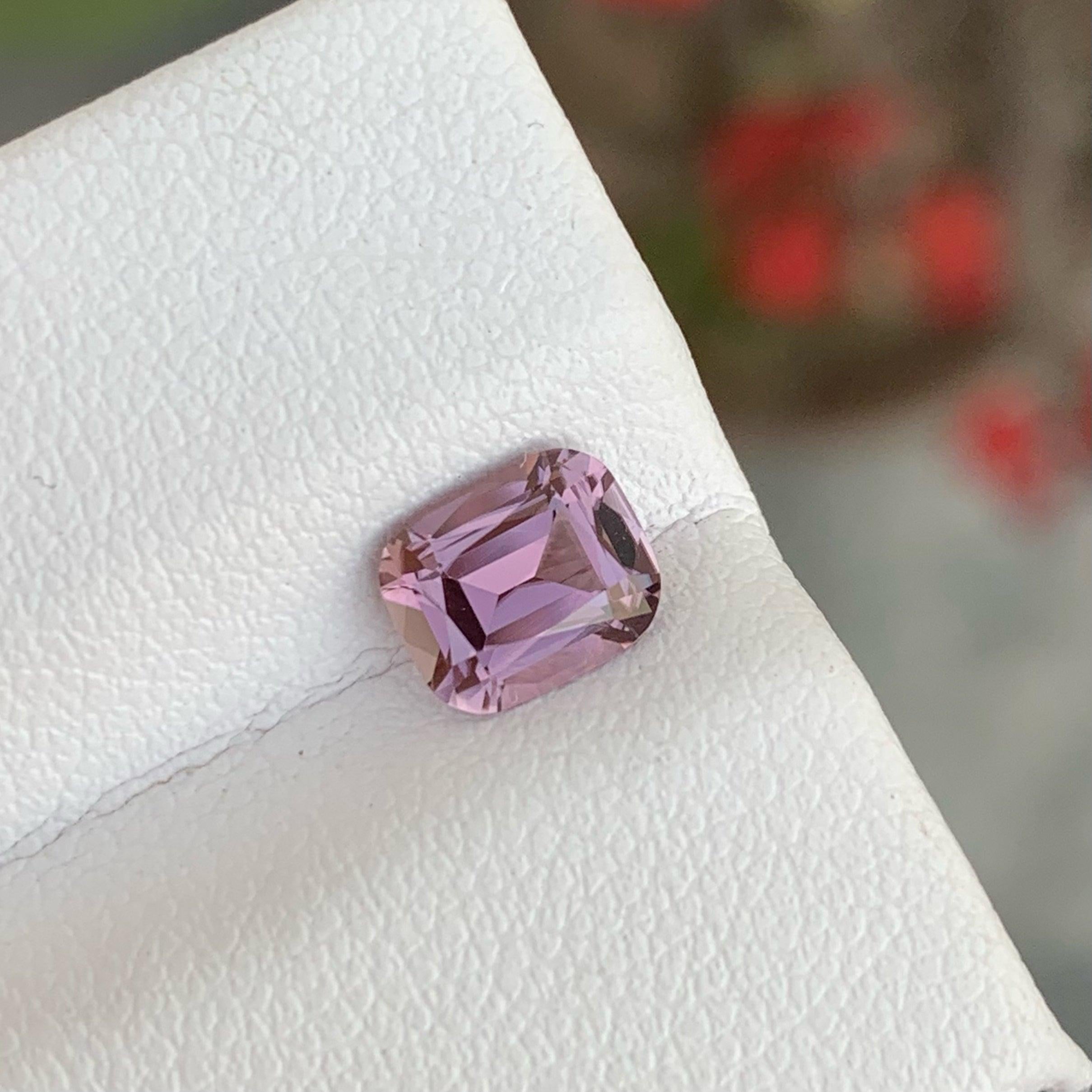 Exquisite Natural Baby Pink Tourmaline Gemstone 0.95 carats from Afghanistan has a wonderful cut in a Cushion shape, incredible Pink color. Great brilliance. This gem is totally Eye Clean Clarity.

Product Information:
GEMSTONE TYPE:	Exquisite