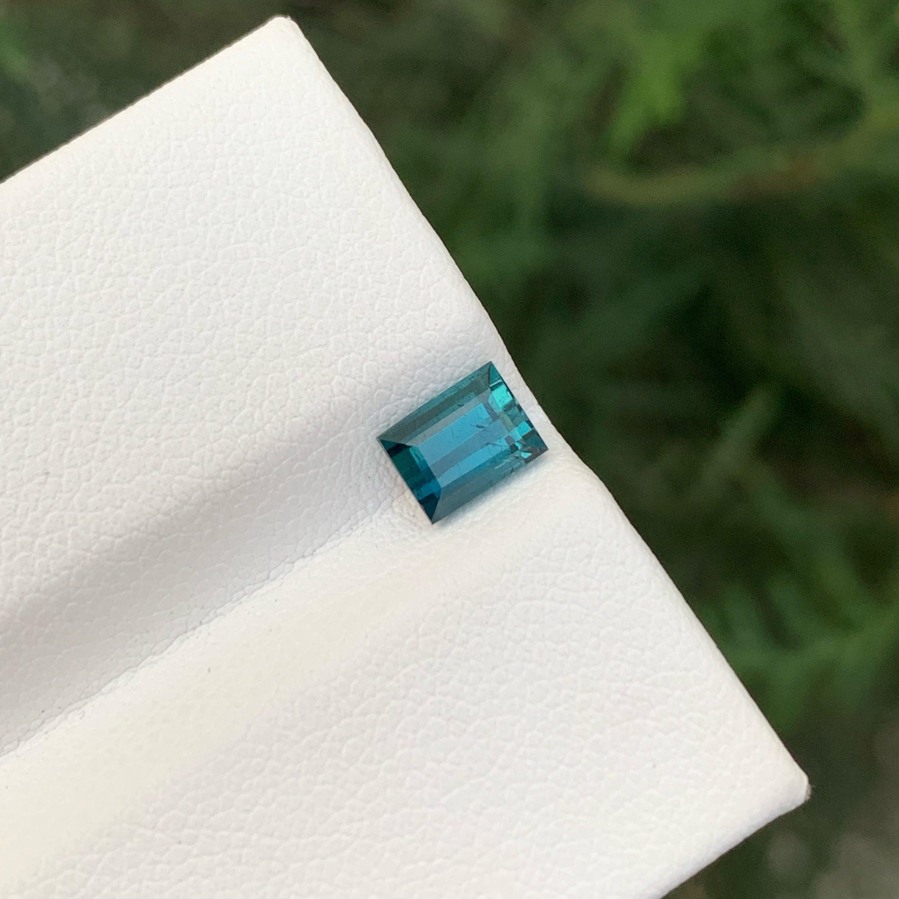 Exquisite Natural Indicolite Tourmaline Gemstone, Available For Sale At Wholesale Price Natural High Quality 0.95 Carats SI Clarity Natural Loose Tourmaline From Afghanistan.

Production Information:
GEMSTONE TYPE:	Exquisite Natural Indicolite