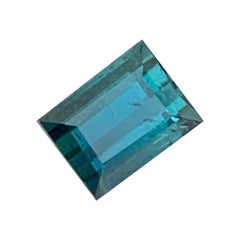 Exquisite Natural Indicolite Tourmaline Gemstone 0.95 Carats Tourmaline Jewelry