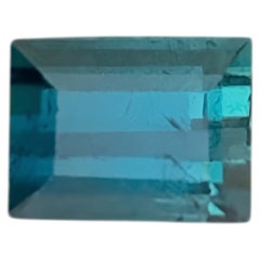 Exquisite natürliche Indicolite Turmalin Edelstein 0,95 Karat Turmalin-Schmuck