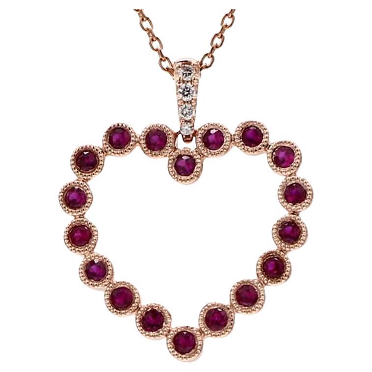 Pure natural purple amethyst heart shape pendant necklace pendant 33*37*8mm 