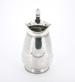 Exquisite Old English Sheffield Silver-plated Tableware Serving Pitcher
