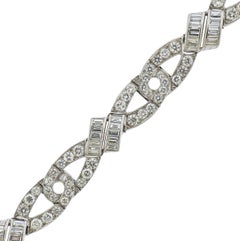 Exquisite Oscar Heyman Bros. Diamond Platinum Bracelet
